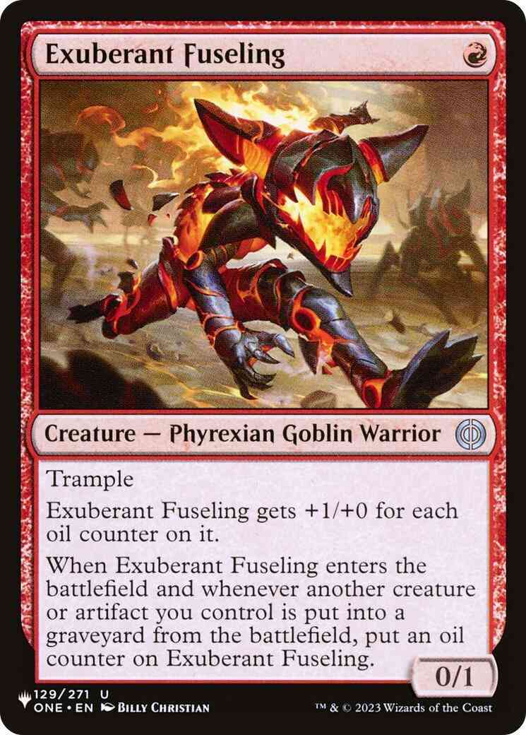 Exuberant Fuseling [ONE-129] [The List] [Non-Foil]