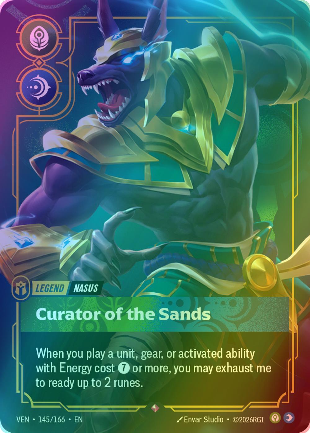 Curator of the Sands (Nasus) - 145/166 [Vendetta] [Foil]
