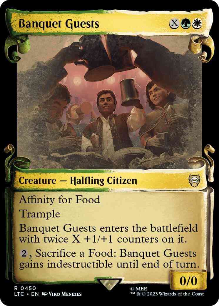 Banquet Guests [450] [Scrolls Showcase] [The Lord of the Rings: Tales of Middle-earth: Commander] [Non-Foil]