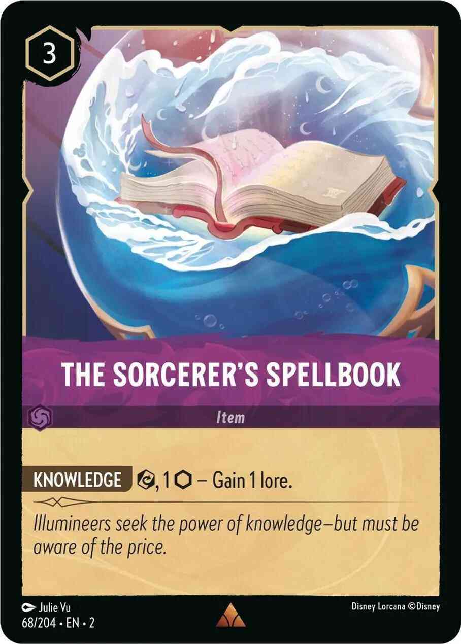 The Sorcerer's Spellbook - 68/204 [Rise Of The Floodborn] [Cold Foil]