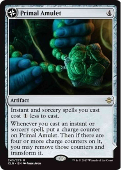 Primal Amulet // Primal Wellspring [243] [Ixalan] [Non-Foil]