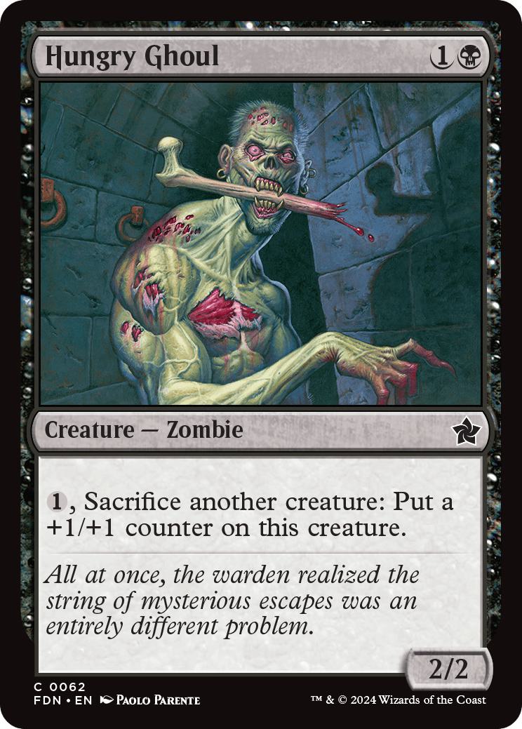 Hungry Ghoul [62] [Foundations] [Non-Foil]