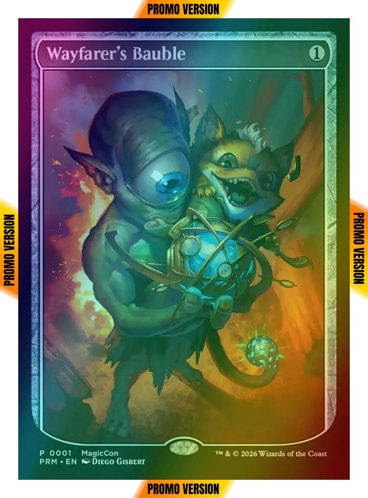 Wayfarer's bauble [1F] [Textless] [MagicFest 2026] [Foil]