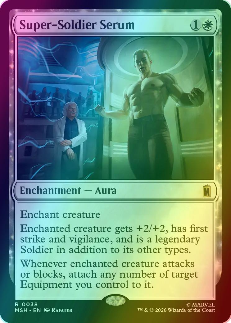 Super-Soldier Serum [38] [Marvel Super Heroes] [Foil]