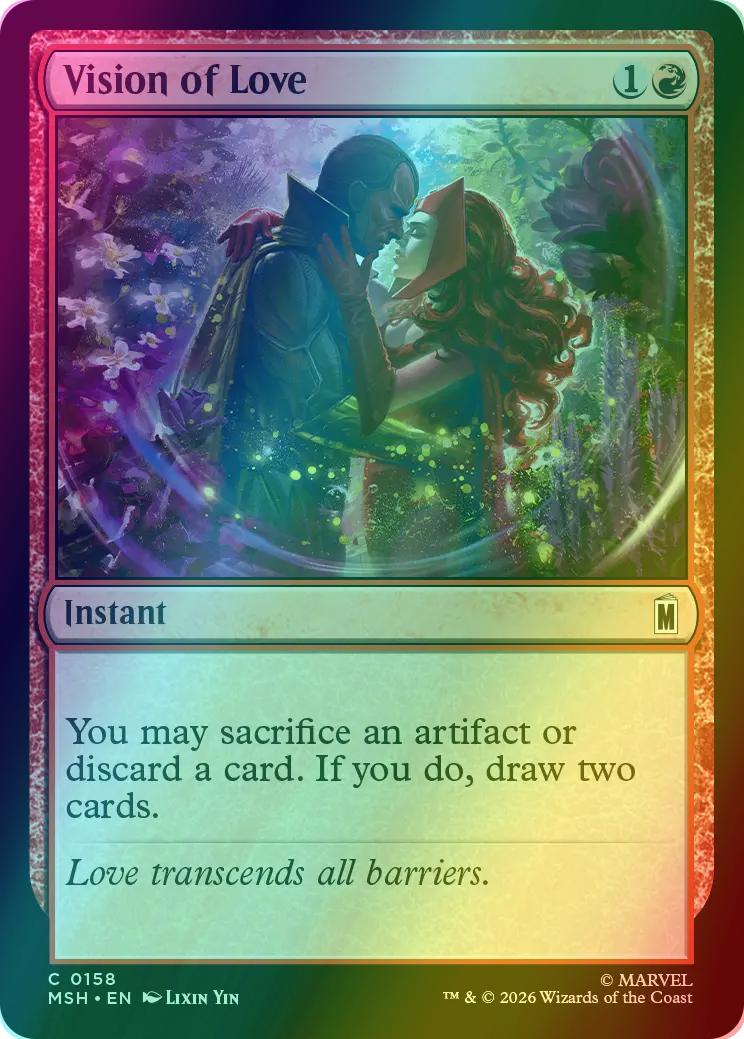 Vision of Love [158] [Marvel Super Heroes] [Foil]