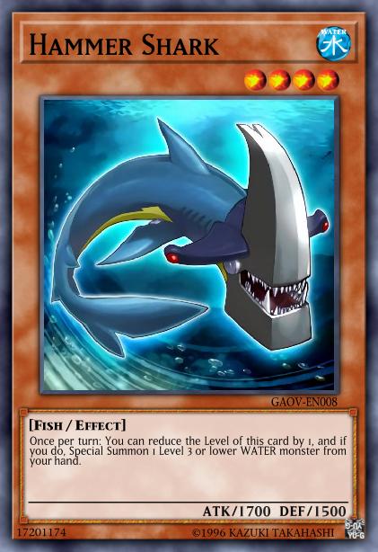 Hammer Shark - SP14-EN013 - Starfoil Rare - 1st Edition