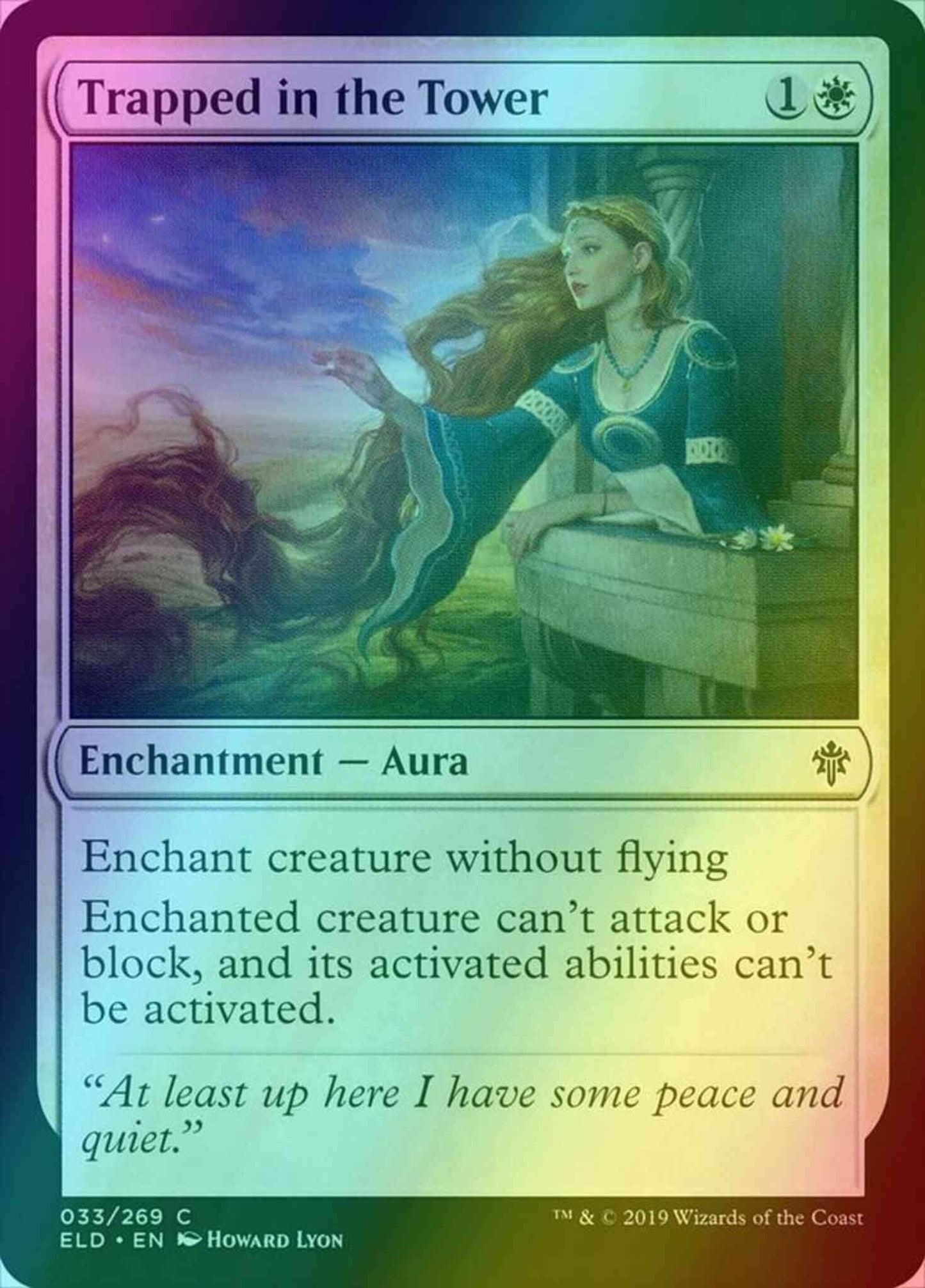 Trapped in the Tower [33] [Throne of Eldraine] [Foil]