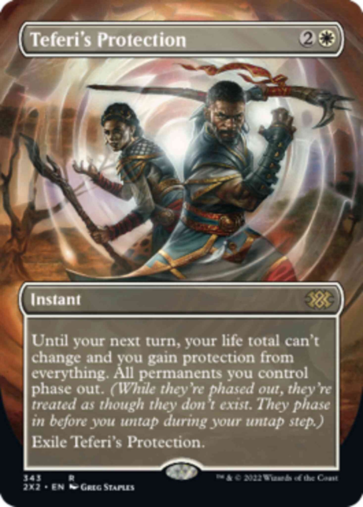 Teferi's Protection [343] [Borderless] [Double Masters 2022] [Non-Foil]