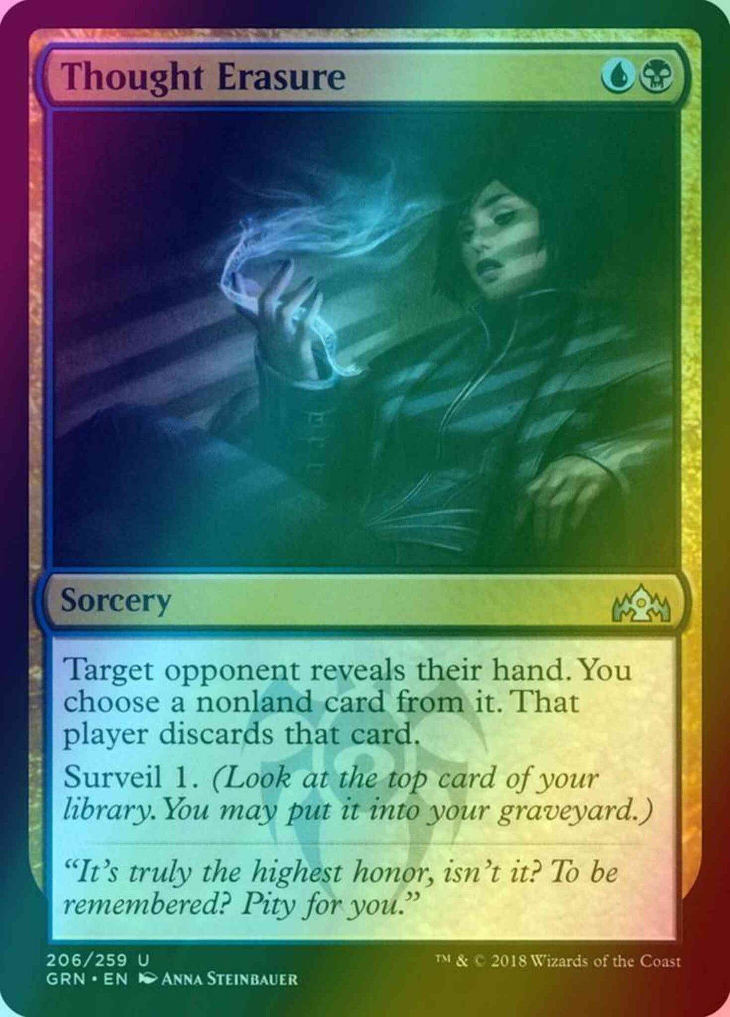 Thought Erasure [206] [Guilds of Ravnica] [Foil]