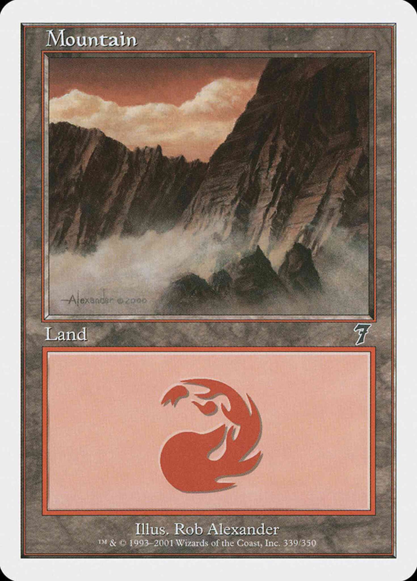 Mountain [339] [Seventh Edition] [Non-Foil]
