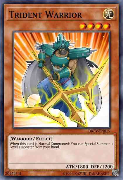 Trident Warrior - BP03-EN075 - Rare - 1st Edition