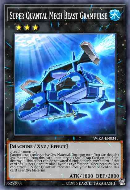 Super Quantal Mech Beast Grampulse - OP03-EN003 - Ultimate Rare - Unlimited