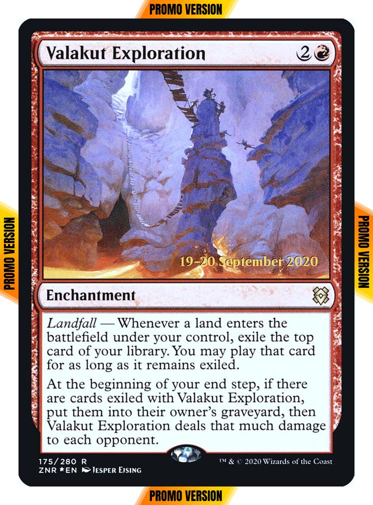 Valakut Exploration [Prerelease] [175s] [Zendikar Rising Promos] [Foil]