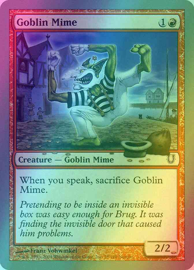 Goblin Mime [78] [Unhinged] [Foil]