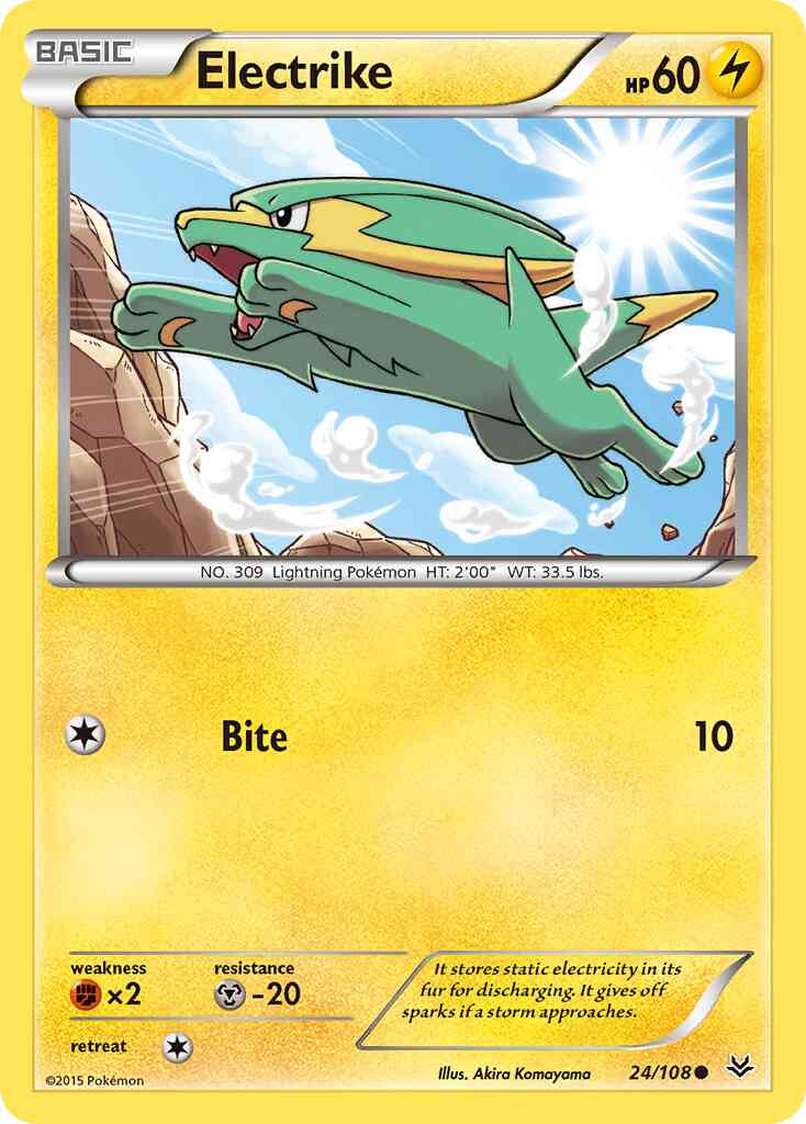 Electrike - 24/108 - Common [xy6-24] [Reverse Holo]