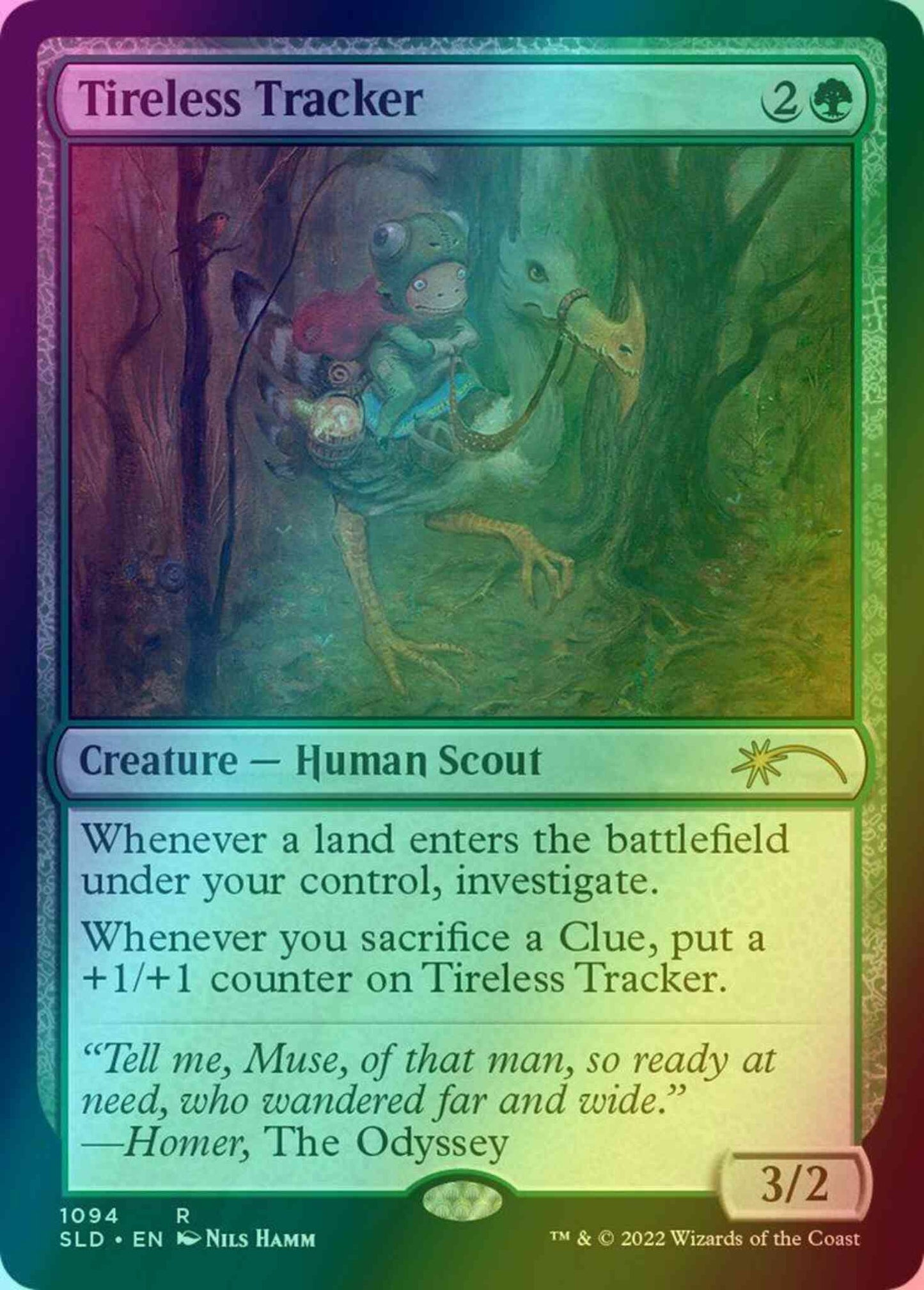 Tireless Tracker [1094] [Nils Hamm] [Secret Lair Drop] [Foil]