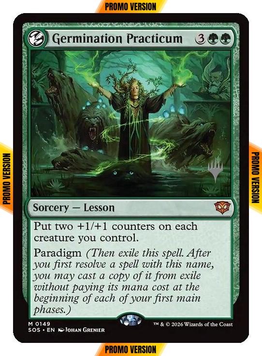 Germination Practicum [149p] [Promo Pack] [Secrets of Strixhaven Promos] [Non-Foil]