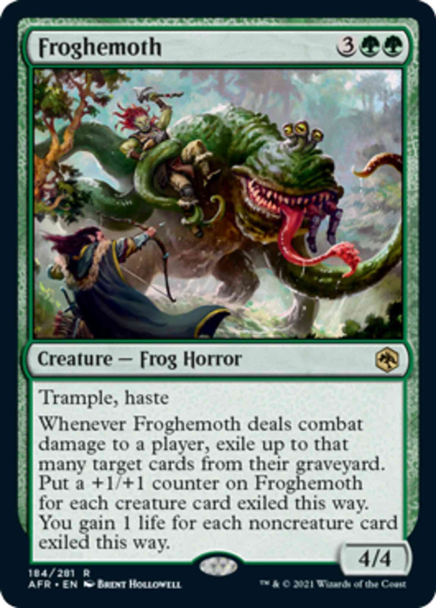 Froghemoth [184] [Adventures in the Forgotten Realms] [Non-Foil]