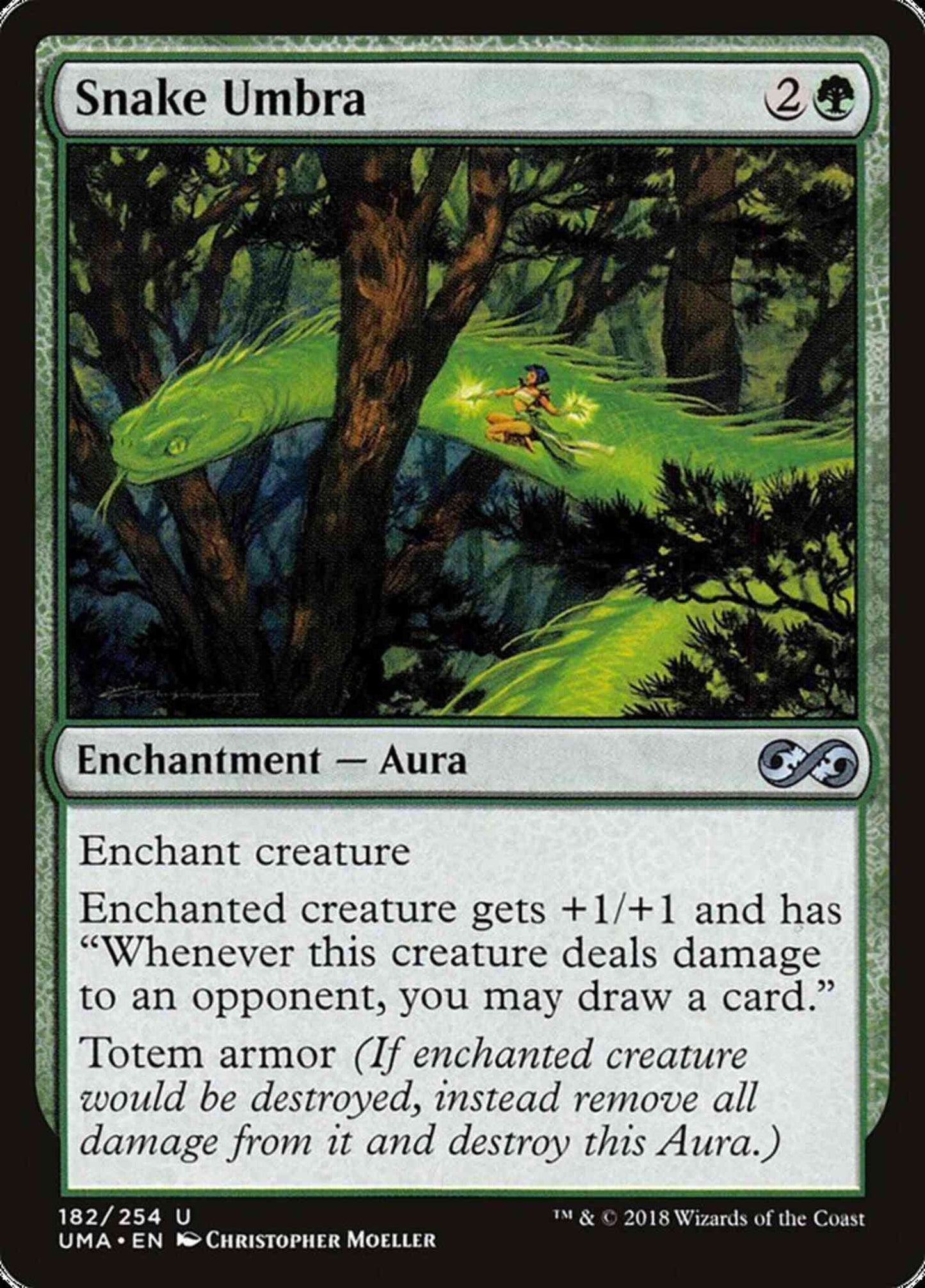 Snake Umbra [182] [Ultimate Masters] [Non-Foil]