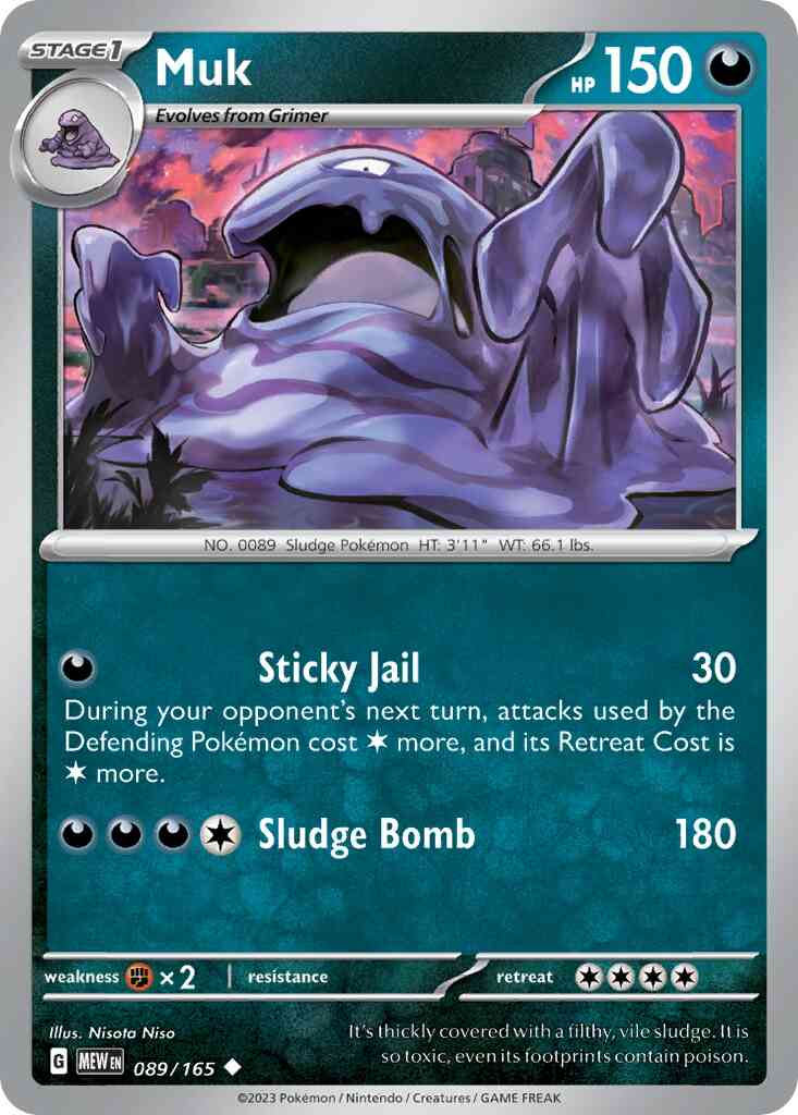 Muk - 089/165 - Uncommon [sv035-089] [Non-Holo]