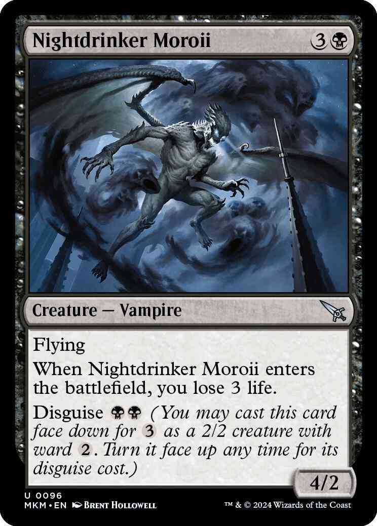 Nightdrinker Moroii [96] [Murders at Karlov Manor] [Non-Foil]