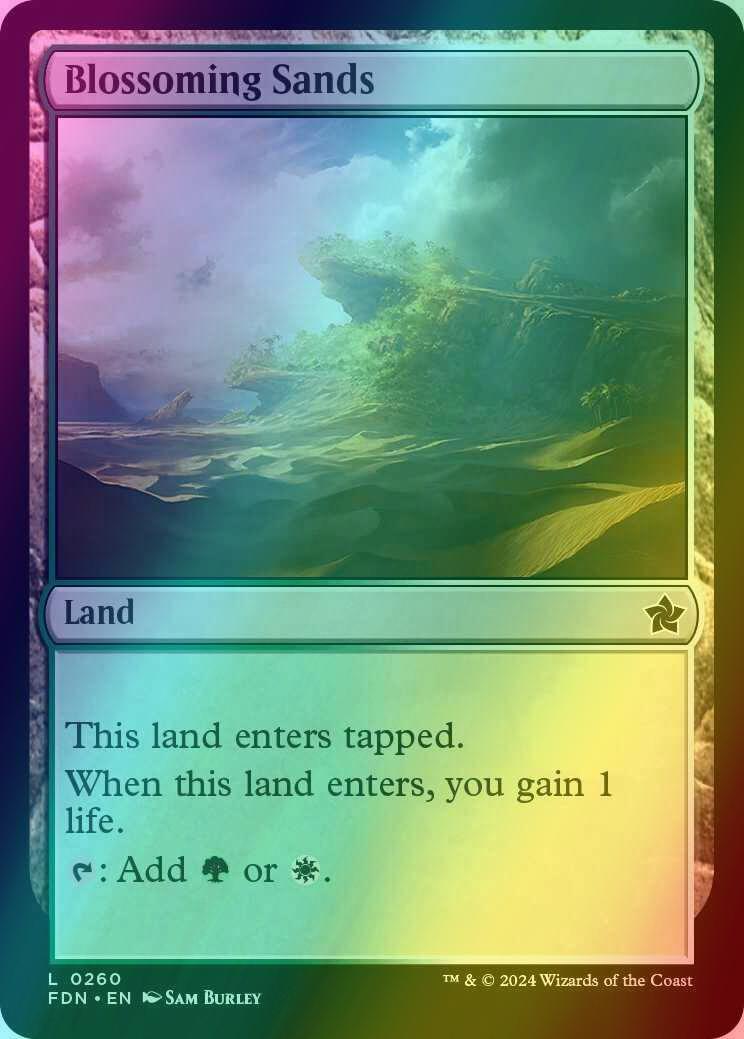 Blossoming Sands [260] [Foundations] [Foil]