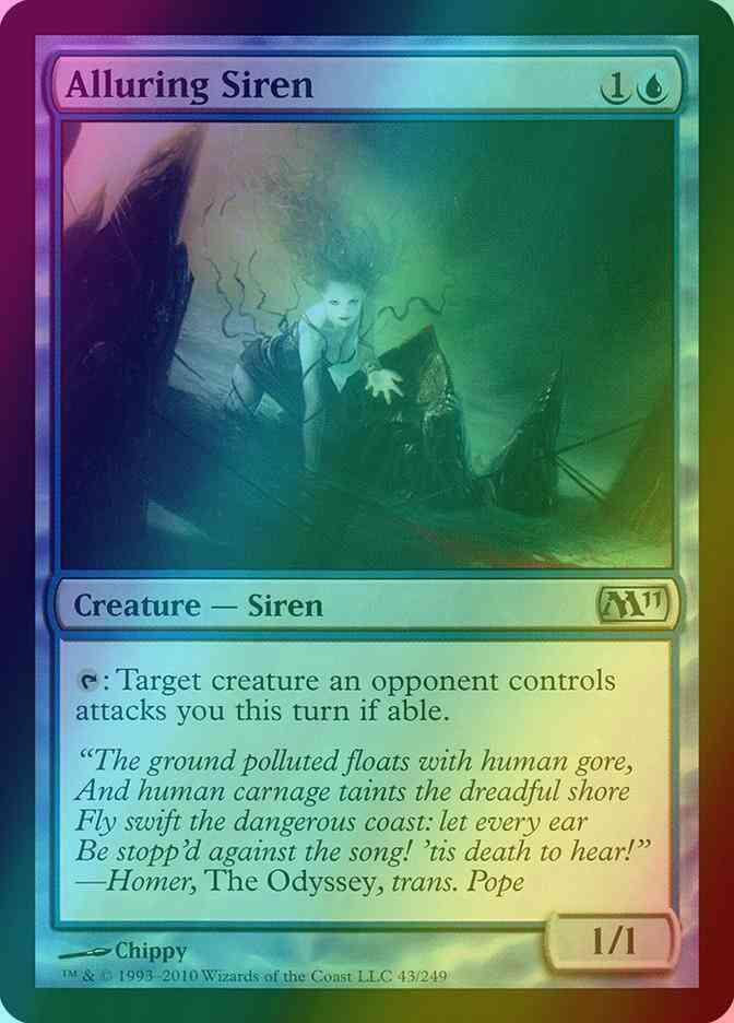 Alluring Siren [43] [Magic 2011] [Foil]