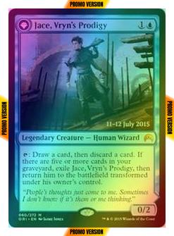 Jace, Vryn's Prodigy // Jace, Telepath Unbound [60s] [Magic Origins Promos] [Foil]