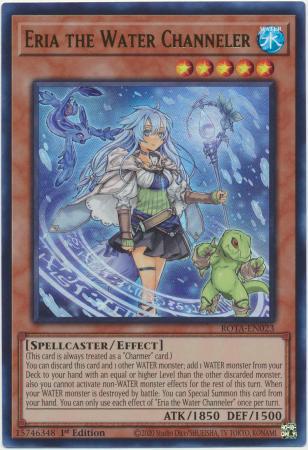 Eria the Water Channeler - ROTA-EN023 - Ultra Rare - 1st Edition