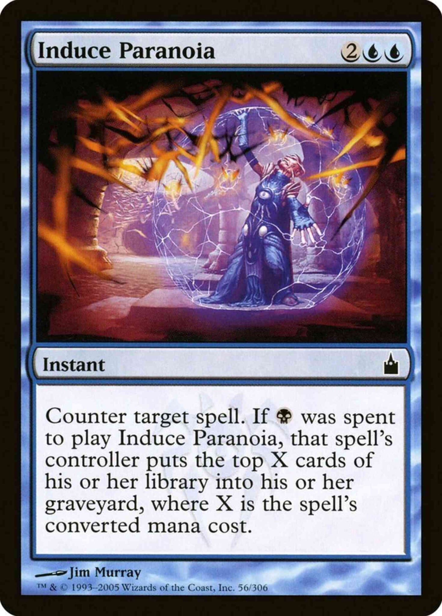 Induce Paranoia [56] [Ravnica City Of Guilds] [Non-Foil]