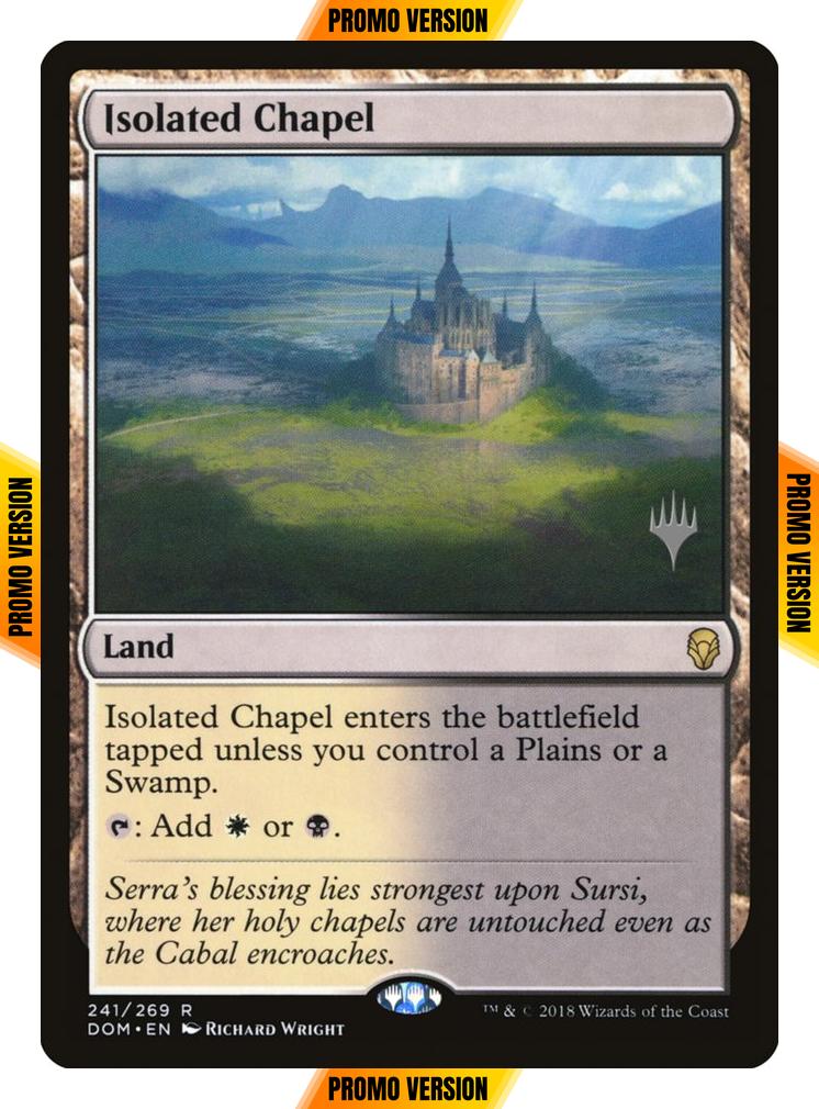 Isolated Chapel [241p] [Promo Pack] [Dominaria Promos] [Foil]