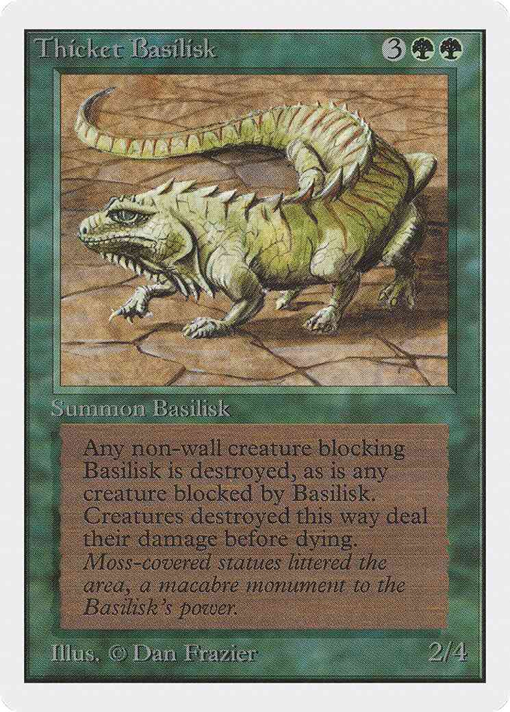 Thicket Basilisk [219] [Unlimited] [Non-Foil]
