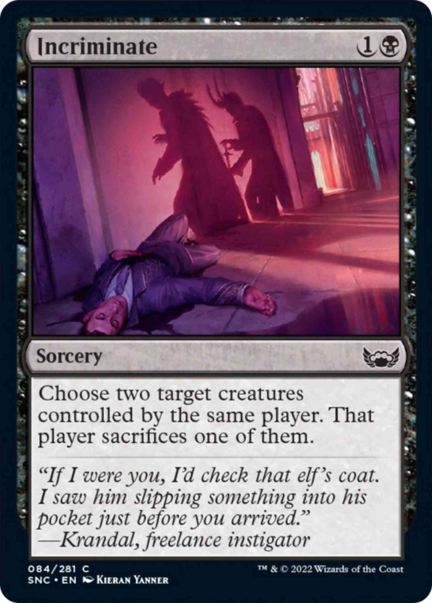Incriminate [84] [Streets of New Capenna] [Non-Foil]
