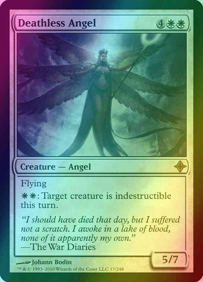 Deathless Angel [17] [Rise Of The Eldrazi] [Foil]