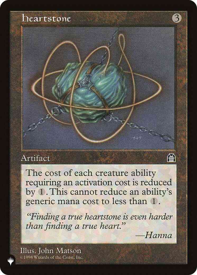 Heartstone [STH-134] [The List] [Non-Foil]