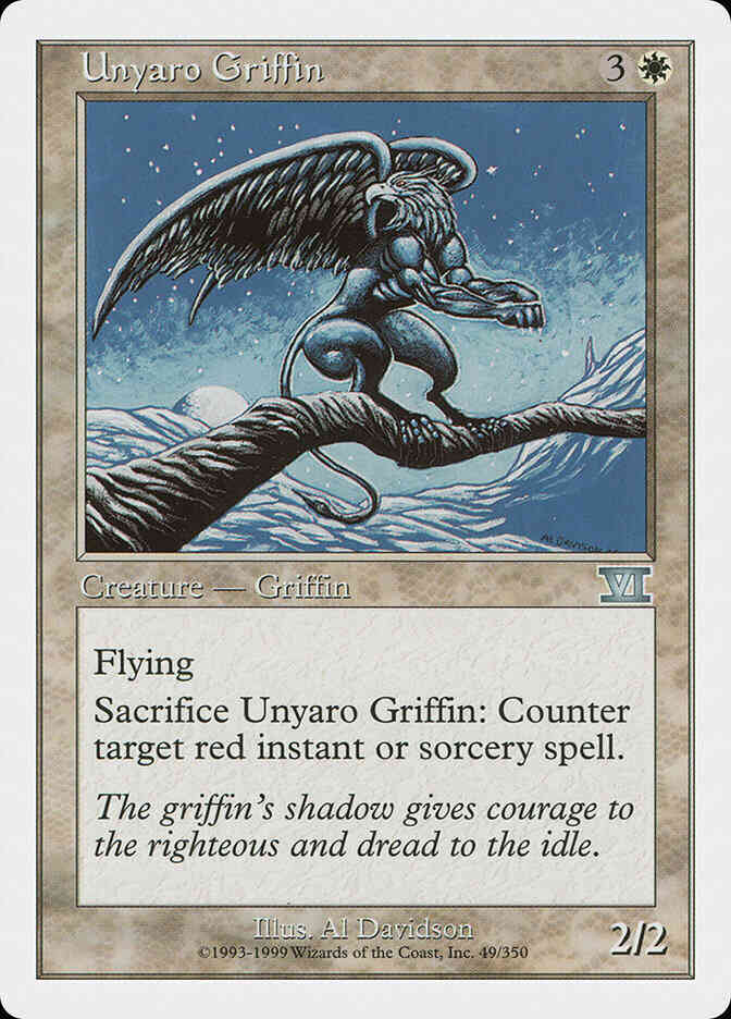 Unyaro Griffin [49] [Classic Sixth Edition] [Non-Foil]