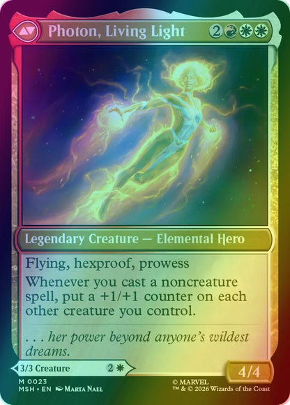 Monica Rambeau // Photon, Living Light [23] [Marvel Super Heroes] [Foil]