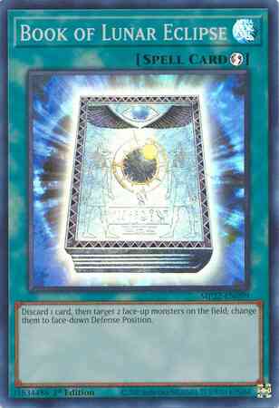 Book of Lunar Eclipse - MP22-EN099 - Super Rare - 1st Edition