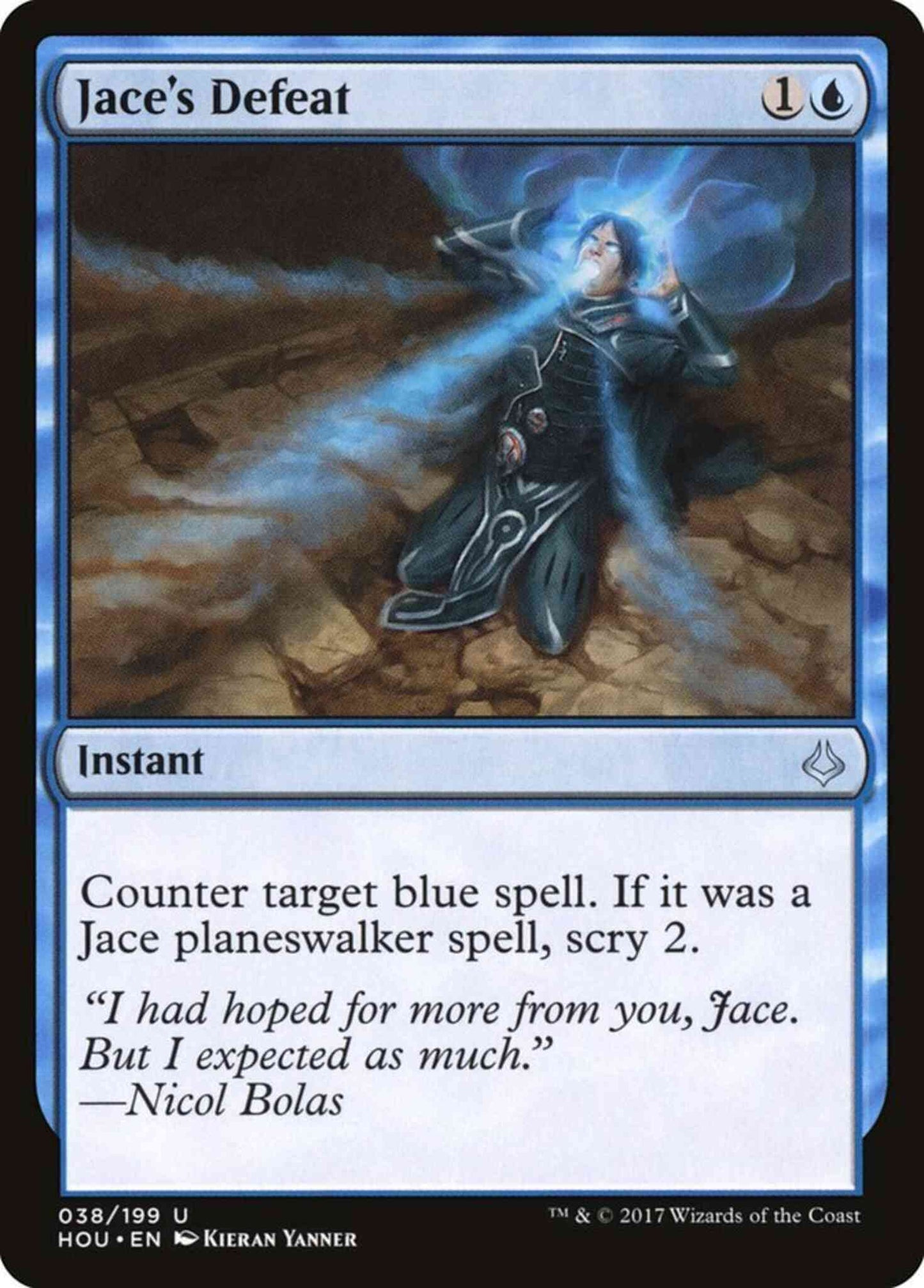 Jace's Defeat [38] [Hour of Devastation] [Non-Foil]