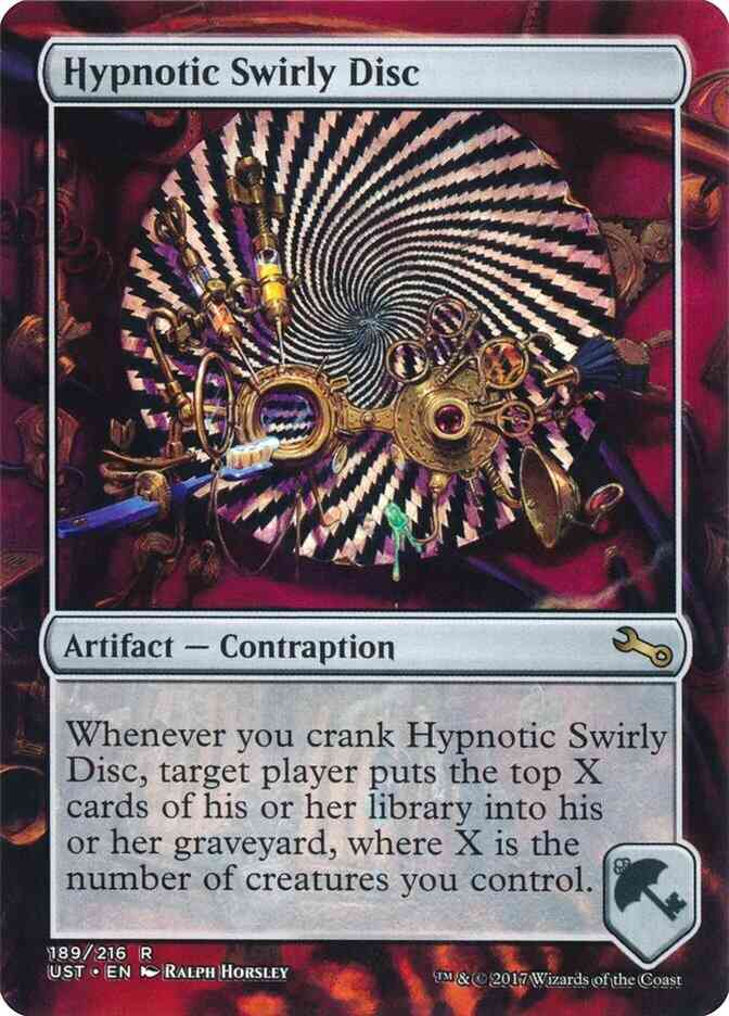 Hypnotic Swirly Disc [189] [Unstable] [Non-Foil]