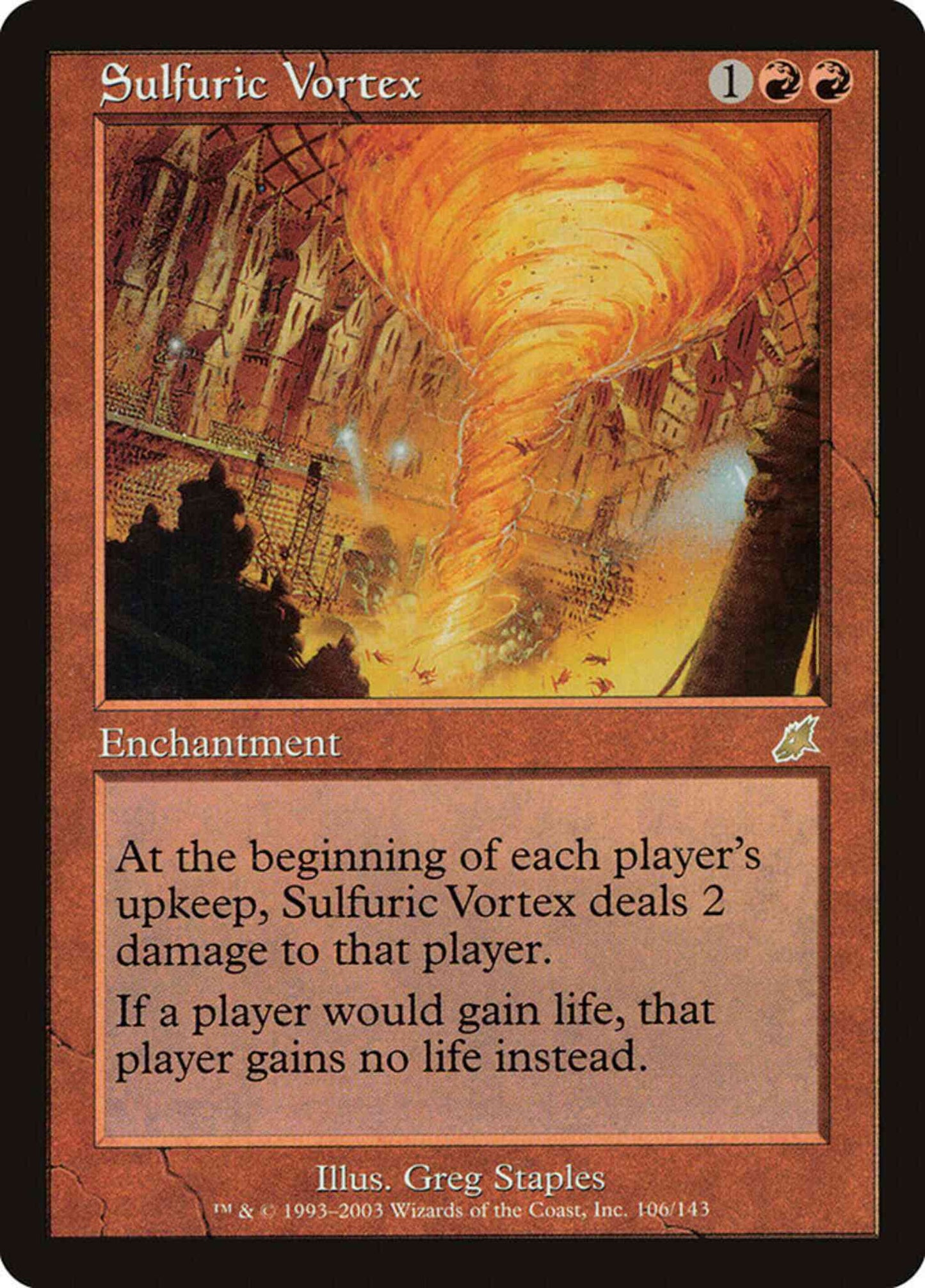 Sulfuric Vortex [106] [Scourge] [Non-Foil]