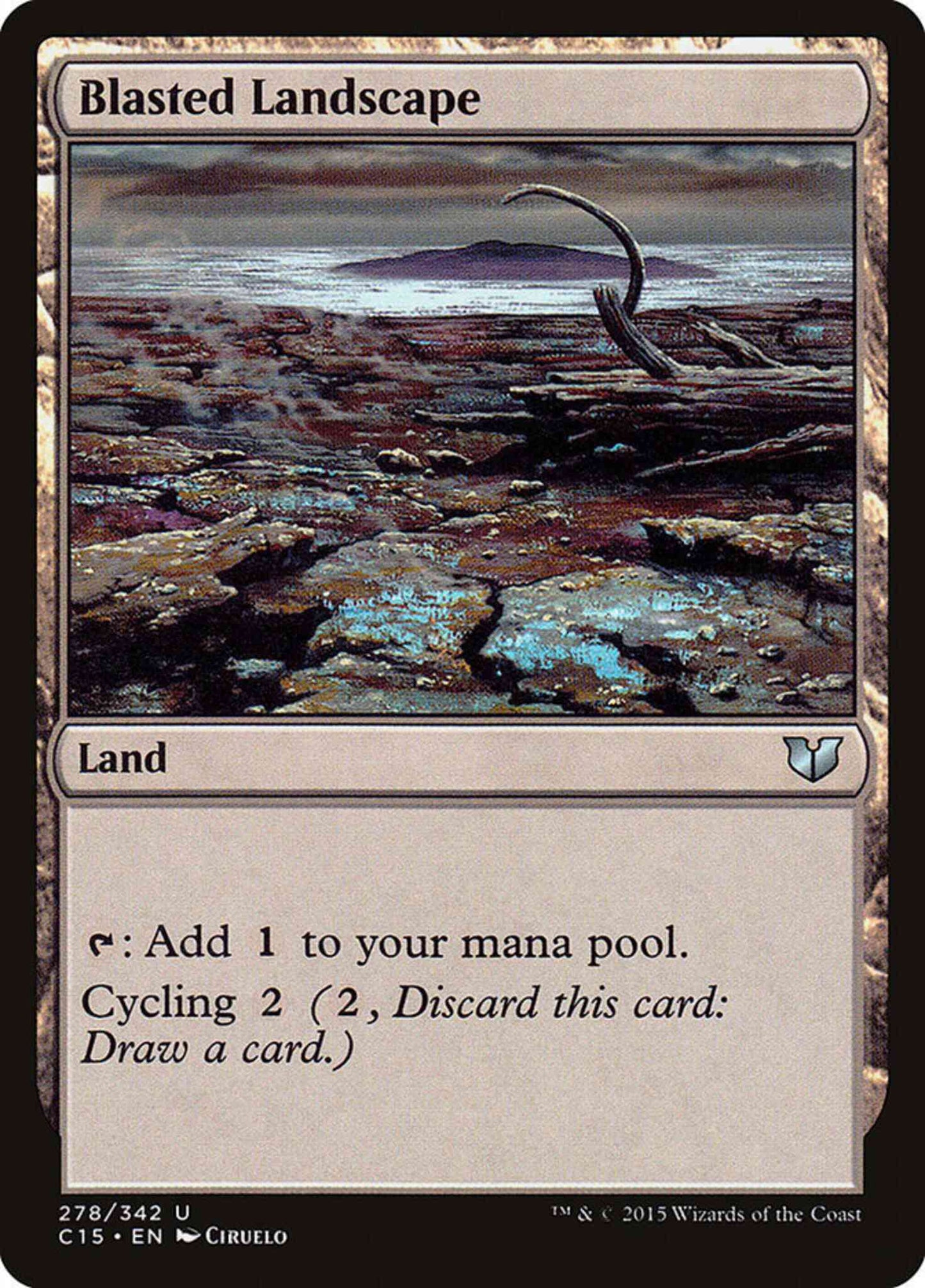 Blasted Landscape [278] [Commander 2015] [Non-Foil]