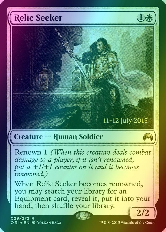 Relic Seeker [29s] [Magic Origins Promos] [Foil]