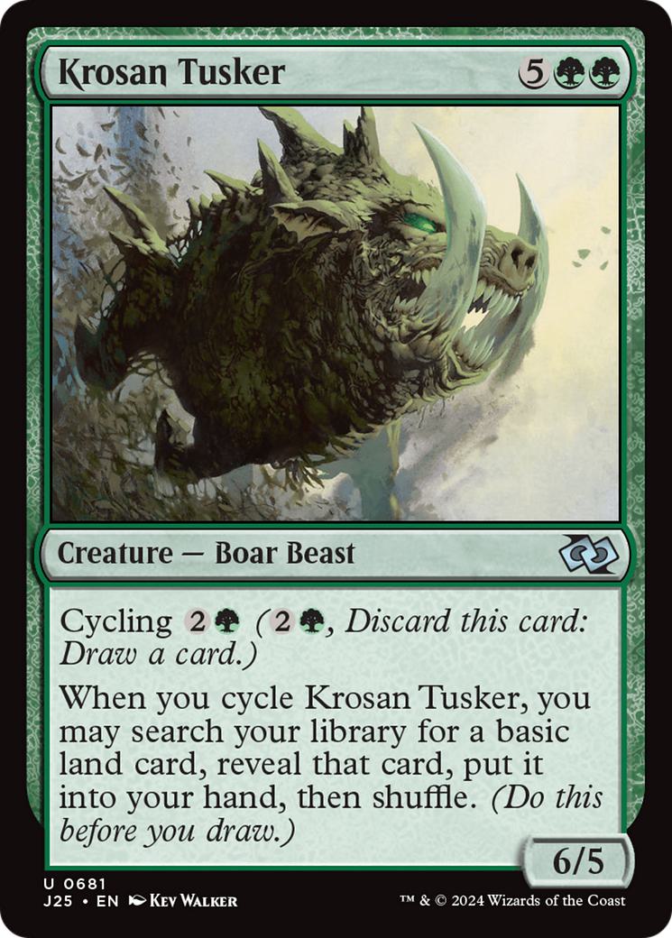 Krosan Tusker [681] [Foundations: Jumpstart] [Non-Foil]
