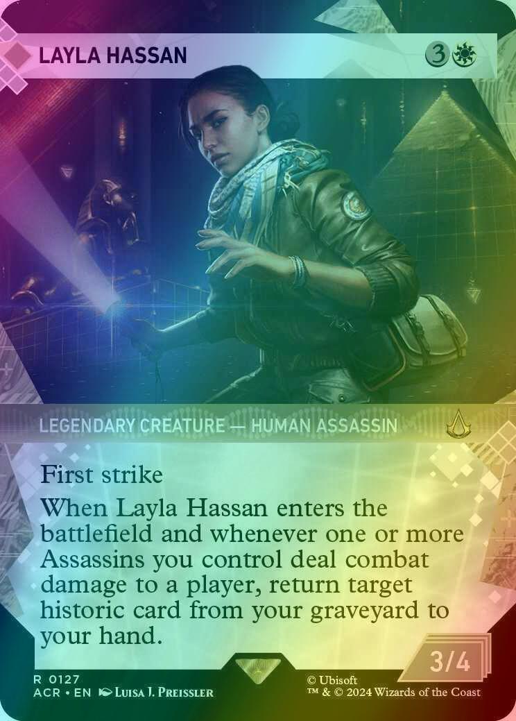 Layla Hassan [127] [Memory Corridor Showcase] [Assassin's Creed] [Foil]