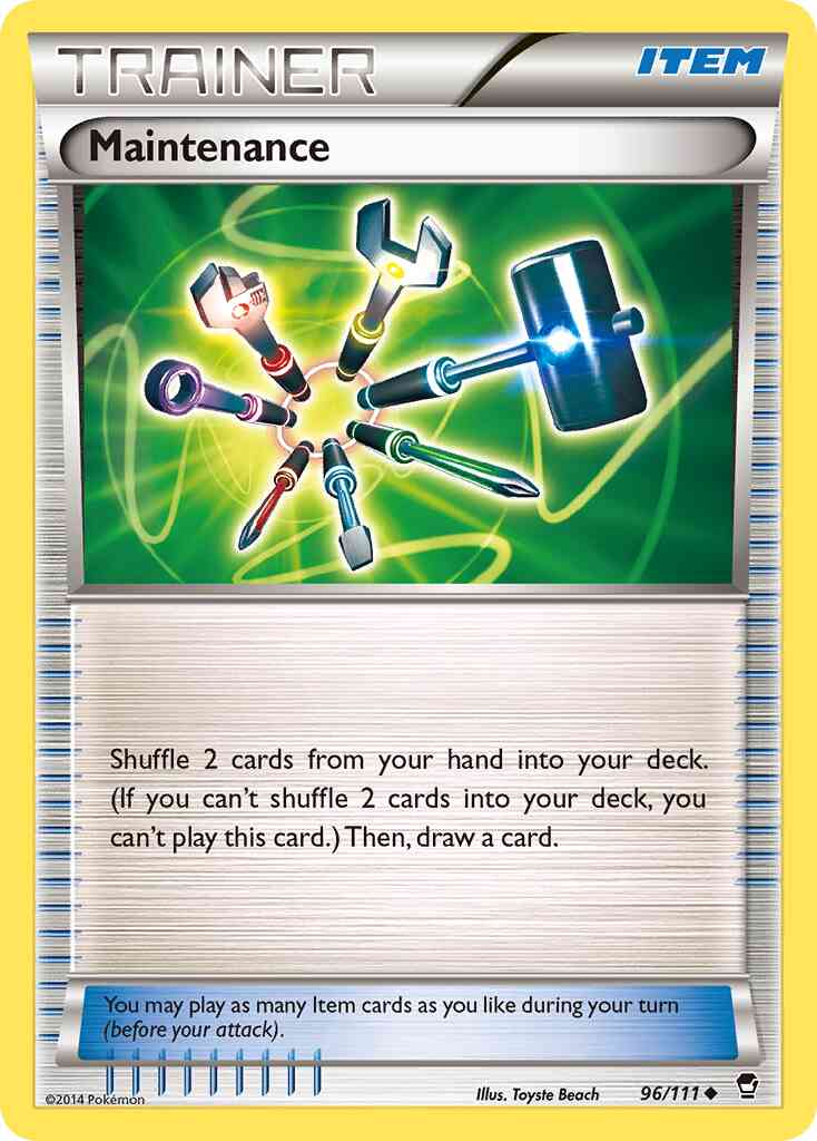 Maintenance - 96/111 - Uncommon [xy3-96] [Non-Holo]