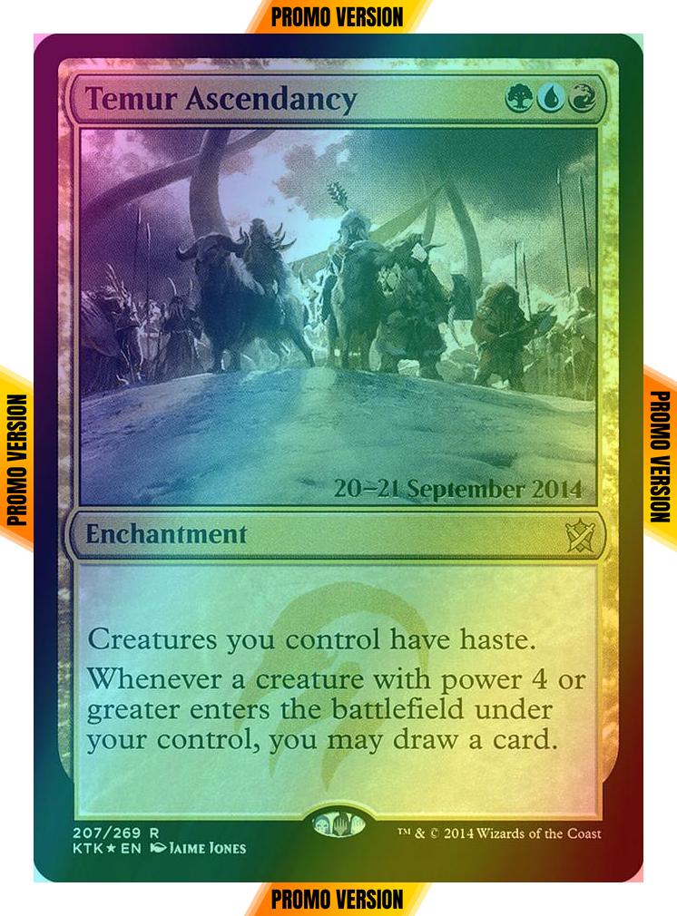 Temur Ascendancy [207s] [Khans of Tarkir Promos] [Foil]