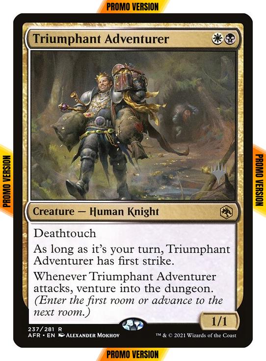Triumphant Adventurer [Promo Pack] [237p] [Adventures in the Forgotten Realms Promos] [Non-Foil]