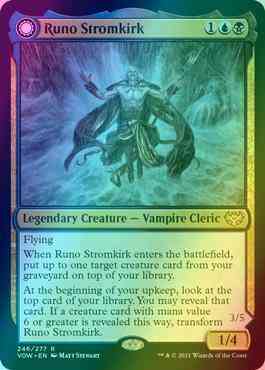 Runo Stromkirk // Krothuss, Lord of the Deep [246] [Innistrad: Crimson Vow] [Foil]