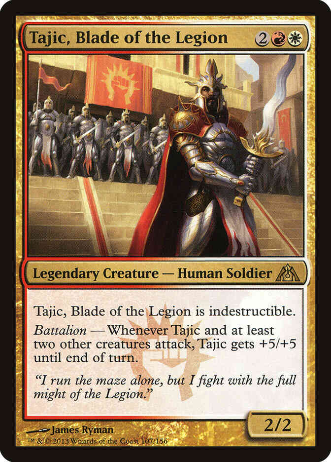 Tajic, Blade of the Legion [107] [Dragon's Maze] [Non-Foil]